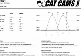 Arboles de levas cat cams motor xu9j4