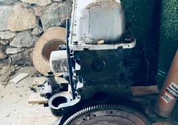 Por mudanza vendo motor pinto y caja cambios 4 velocidades ford escort mk 