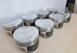 Juego de 8 pistones forjados