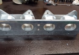 Colector para poner carburación a motor 1.6 16v de psa