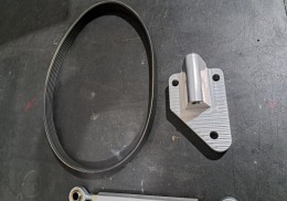 Soporte de alternador renault 