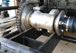 Buje carcross con plato cadena trasero, buje de tracción alas ruedas