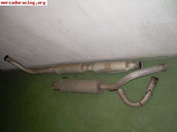 Vendo escape de clio 16v.