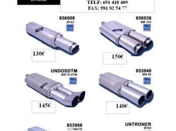 Escapes universales varios modelos