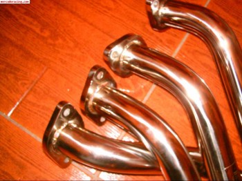 Colectores acero inox. 4-1 para golf mk2 16v o mk3 16v o mot