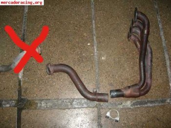 Colectores iresa 4-1 205 rallye 1.3 y 1.6