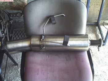 Vendo escape artesanal don silencioso para saxo o 106.