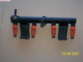 Vendo rampa de gasolina con injectores 206 xs