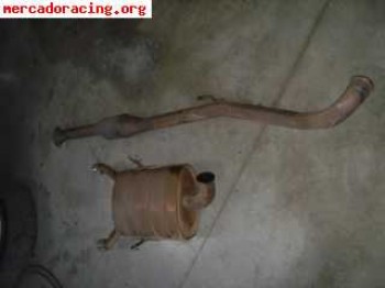 Linea de escape completa clio cup 2005