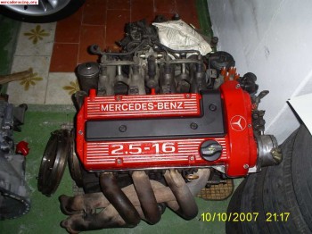 Vendo motor mercedes 190e 2.5 16v cosworth y caja de cambios