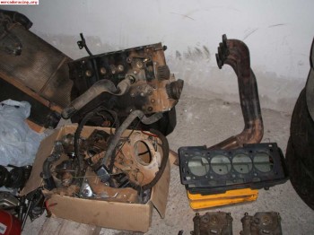 Vendo bajo motor saxo vts+culata rallye+colectores saxo adap