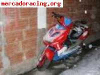 Cambio yamaha aerox de 50 por moto de mayor cilindrada