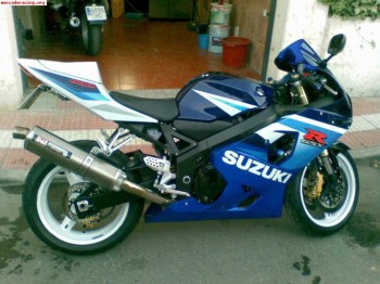 Vendo mi gsx-r 600 impecable