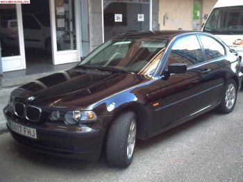 Vendo o cambio bmw 320d compact (diesel)  por moto o coche d