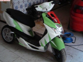 Yamaha jog rr y  motor de aerox trucado