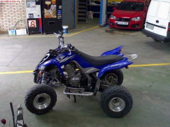 Yamha raptor 700 r se cmabia por moto 600