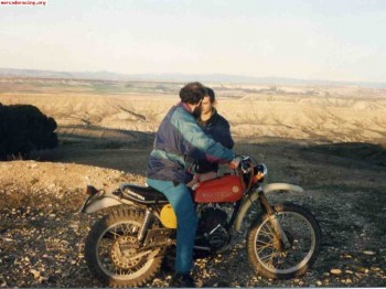 Montesa enduro 250k, del 77 documentada sin itv