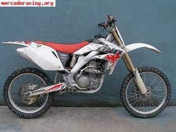 Vendo o cambio honda crf 250 matriculada 2005