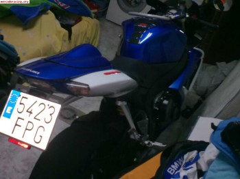 Gran oportunidad!!! vendo o cambio suzuki gsxr 600 k7