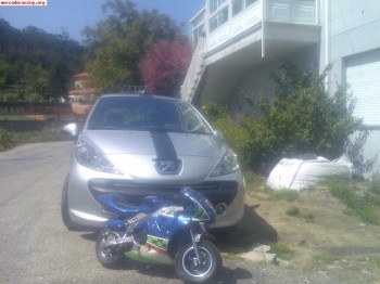 Minimoto a gasolina de aire