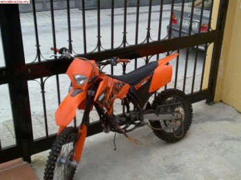 Vendo ktm 250 exc  2500e