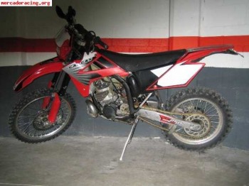 Cambio moto enduro gas gas ec250