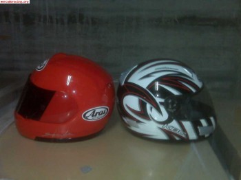 Cascos arai y shoei