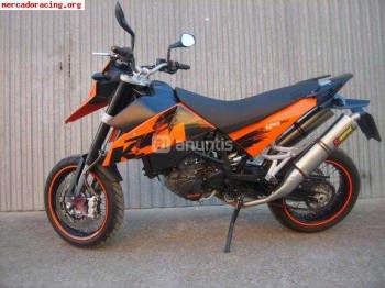 Ktm 690 supermoto. se vende o se cambia por moto de carreter