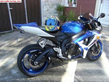 Suzuki gsxr 600 del 2007.