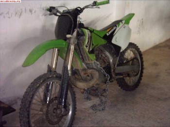 Se cambia kasawasaki kx de 250