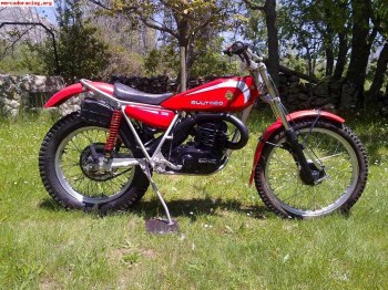 Vendo mi bultaco sherpa 350 de 1978 muy buena por solo 1500 