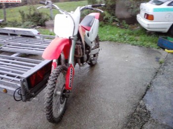 Vendo honda cr 125 de cross