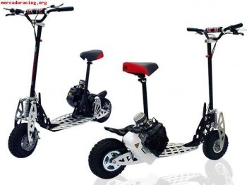 Vendo patinete de gasolina de 50c.c. de 2 velocidades