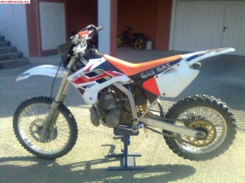 Se vende gas gas 250 ec  matriculada