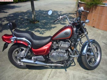 Kawasaki vulcan 500cc.  perfecta!!!!!!