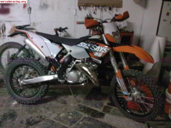 Ktm exc 125 six days 2009