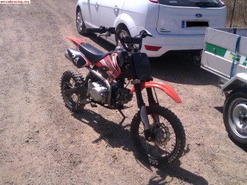 Se vende o cambia pit bike orion de 125cc