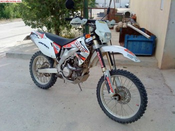 Honda crf 450 con motor gripado