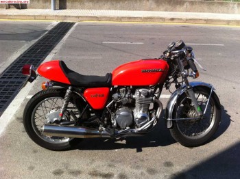 Honda cb550 ss año 1970 cafe racer