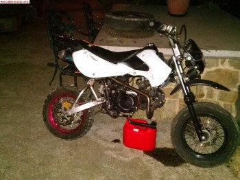 Pitbike polini con motor 140cc