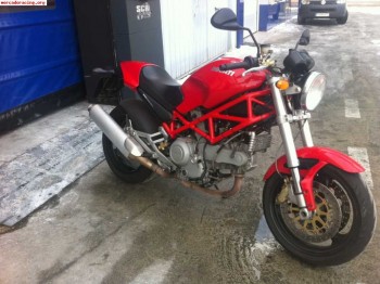 Cambio por coche....  ducati monster.
