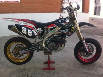 Honda crf450r supermotard full