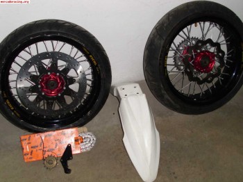 Ruedas supermotard para honda
