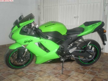 Kawasaki zx6r ninja 2007 cambiio