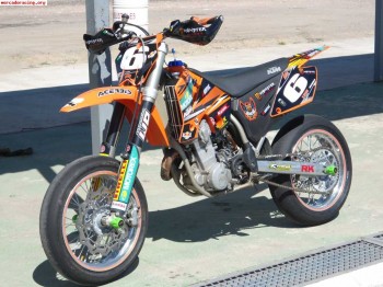 Vendo ktm sx450 supermotard