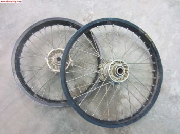 Vendo llantas excel negras para ktm