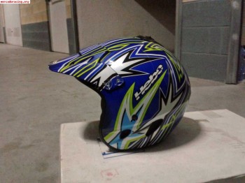 Se vende casco trial hebo nuevo!!!!