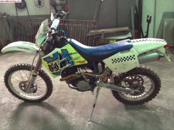 Vendo husqvarna de enduro 350cc 4 tiempos del 92 documentada