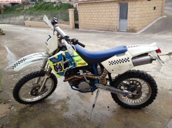 Husqvarna te enduro 350cc 4 tiempos documentada 550 euros