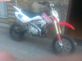 Vendo pit bike rebel master rv 1254t